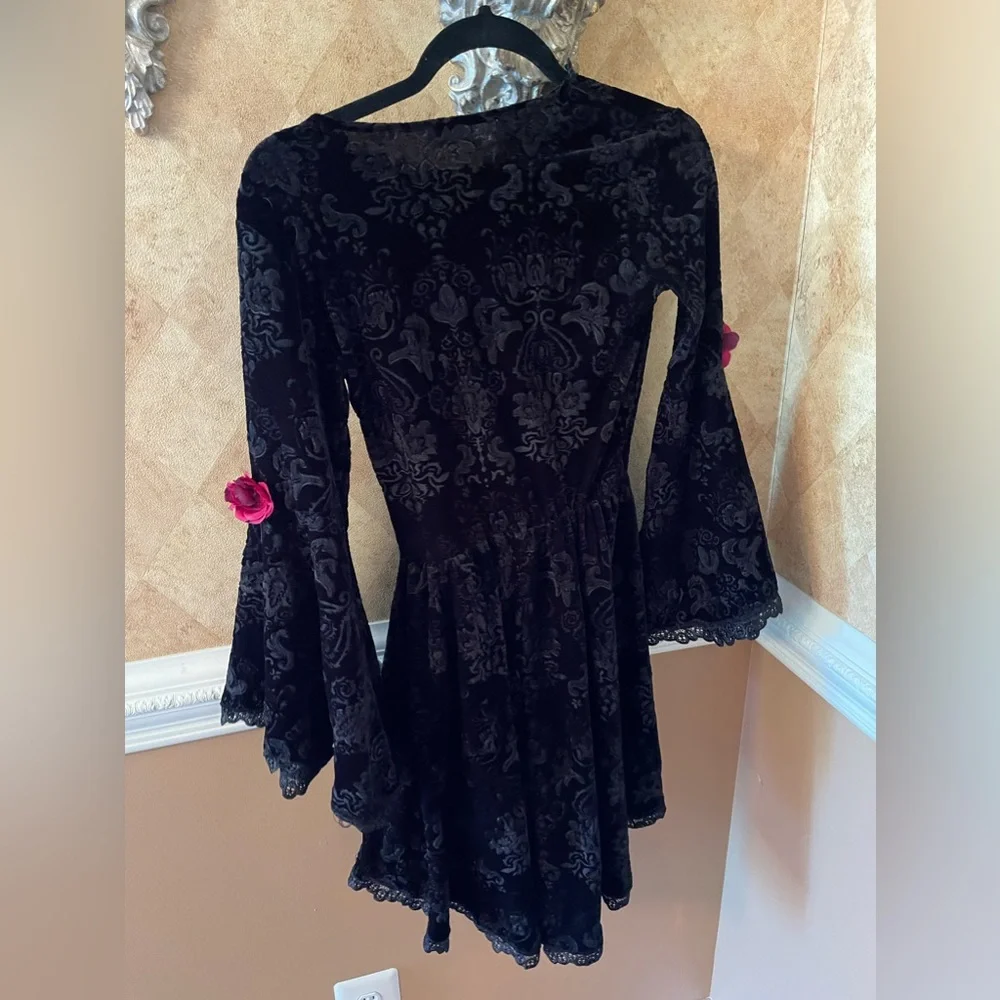 Gothic Devil Kids Costume Size Large